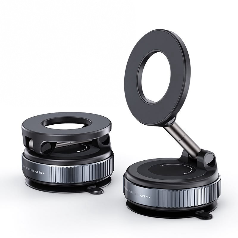 K007 MagSafe car phone holder in black